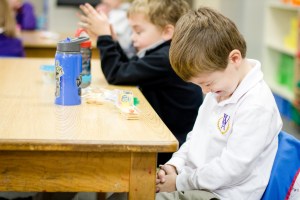 Westminster WEE Student Praying 