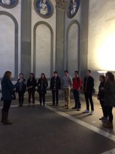 Day 4: An impromptu choral performance in the Capella Pazzi